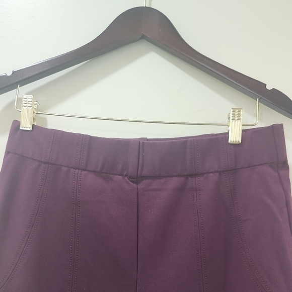 Thalian Plum Ankle Cropped Pants - Picture 6 of 9